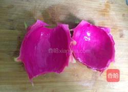 凉拌火龙果皮的做法图解4