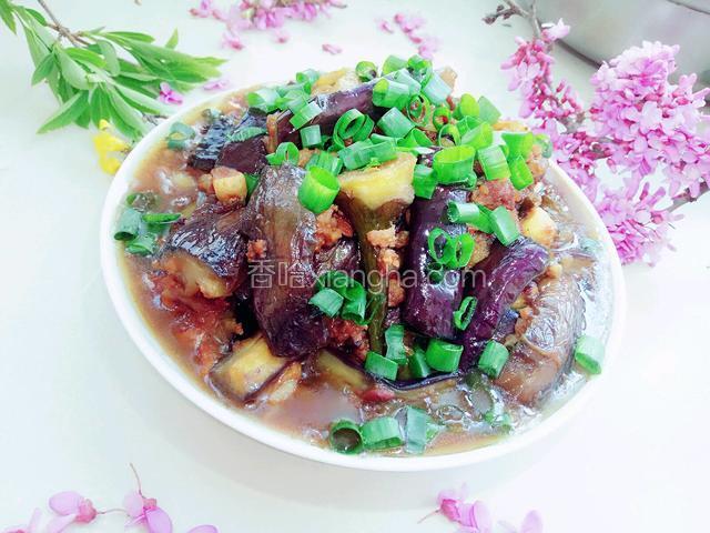 酱香肉沫茄子(电饭锅版）