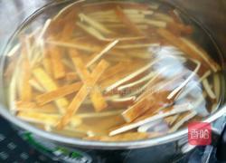 香芹炒豆干的做法图解4