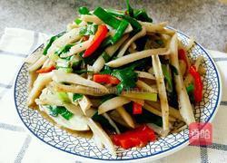 韭菜炒莲菜的做法图解6