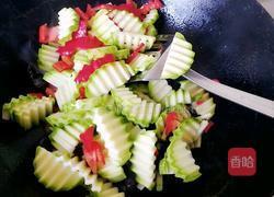 西葫芦腊肠小炒的做法图解6