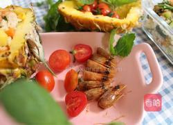 海鲜菠萝饭的做法图解4
