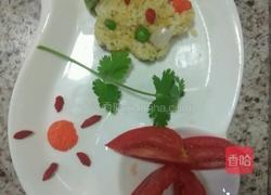 五彩炒饭的做法图解11
