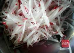 糖醋水萝卜的做法图解4