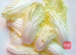 蛤蜊炝白菜的做法图解2
