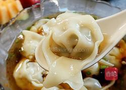 猫耳朵馄饨～芹菜鲜肉馅的做法图解6