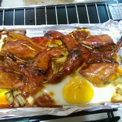 烤鹌鹑加蛋的做法[图]