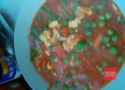 西红柿炒豌豆的做法图解8