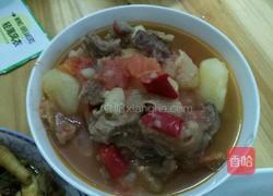 牛腩焖土豆西红柿的做法图解3