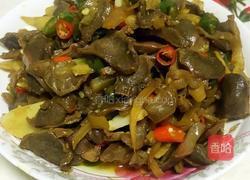 酸辣鸡肫的做法图解8