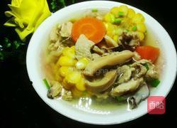 玉米胡萝卜墨鱼炖肉的做法图解10