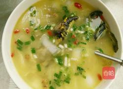 黄骨鱼大白菜汤的做法图解6