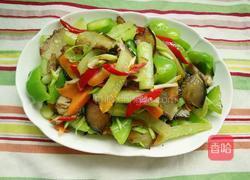 腊肉炒青椒的做法图解10