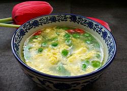 豌豆鸡蛋汤