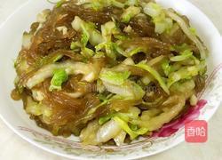 白菜炒红薯粉丝的做法图解10