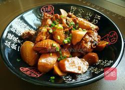 杏鲍菇烧鸡腿的做法图解13