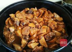 杏鲍菇烧鸡腿的做法图解12