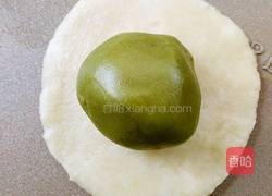 抹茶豆沙酥的做法图解5