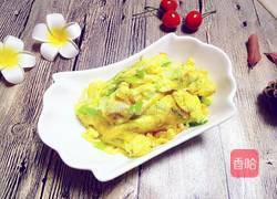 胡麻油炒葱花鸡蛋的做法图解8