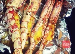 蒜泥芝士烤虾的做法图解4