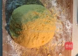 南瓜豆沙饼的做法图解4