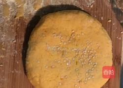 南瓜豆沙饼的做法图解6