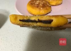 南瓜豆沙饼的做法图解9