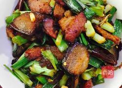 青蒜苗炒腊肉的做法图解5