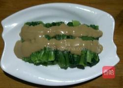 麻酱小白菜的做法图解6