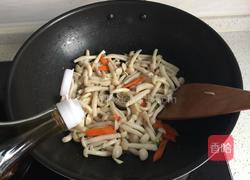 素炒白玉菇的做法图解8
