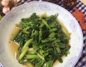土猪肉炒菜苔[图]
