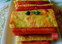 西葫芦胡萝卜夹心饼的做法图解1