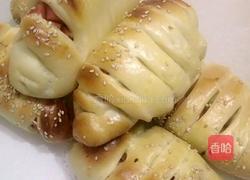 香肠肉松面包的做法图解28