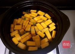 石斛南瓜砂锅粥的做法图解5
