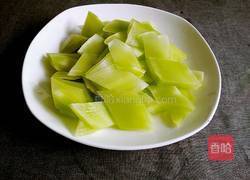 青蒜炒莴笋的做法图解4