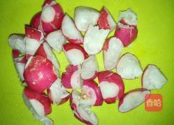 爽口萝卜的做法图解3