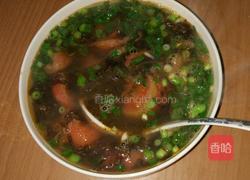 西红柿紫菜汤的做法图解6