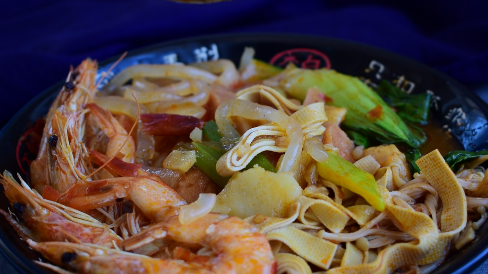 一道美味的冒菜就做好了