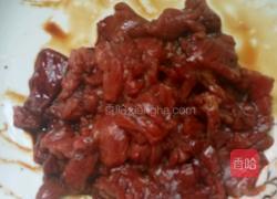 西兰花炒牛肉的做法图解3