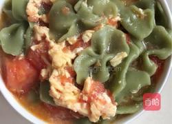 蝴蝶面(青汁)的做法图解8