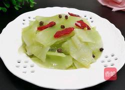 炝麻辣莴苣的做法图解6