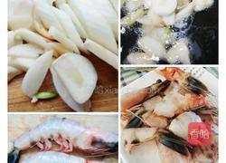 老屋私房菜海鲜疙瘩汤的做法图解2