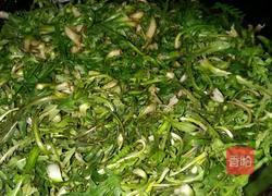 凉拌蒲公英的做法图解2