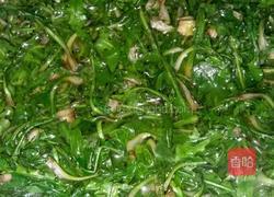 凉拌蒲公英的做法图解3