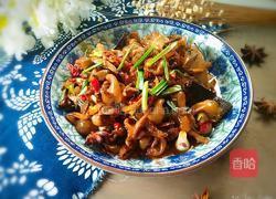 酸辣肥肠的做法图解14