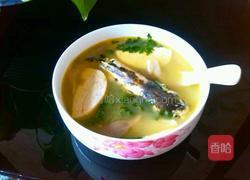 黄辣丁平菇豆腐汤的做法图解11