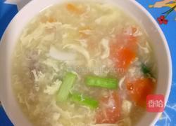 红萝卜蛋花粥的做法图解5