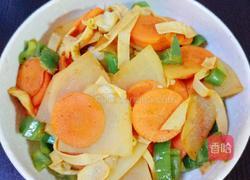 青椒双色片的做法图解5