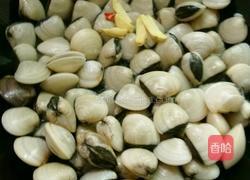 辣炒花蛤的做法图解3