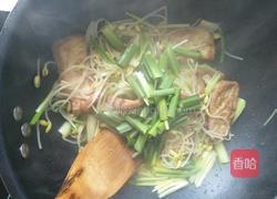 黄豆芽煎豆腐的做法图解7